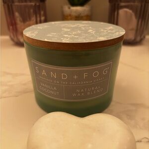Sand + Fog Vanilla Coconut Candle - Green